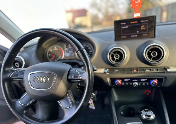 Audi A3 cena 39999 przebieg: 149000, rok produkcji 2013 z Biała małe 106